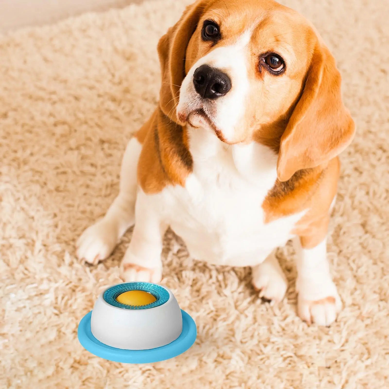 Jouet Distributeur de Friandises pour Chien – Mangeoire Lente Anti-Glouton pour Chiot
