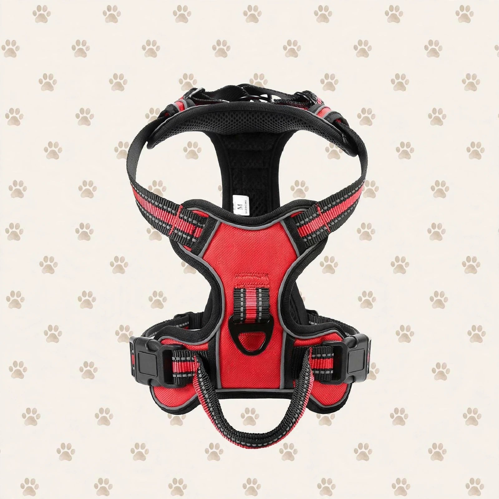 Harnais Chien Réglable Réfléchissant – Respirant Sans Traction S M L XL