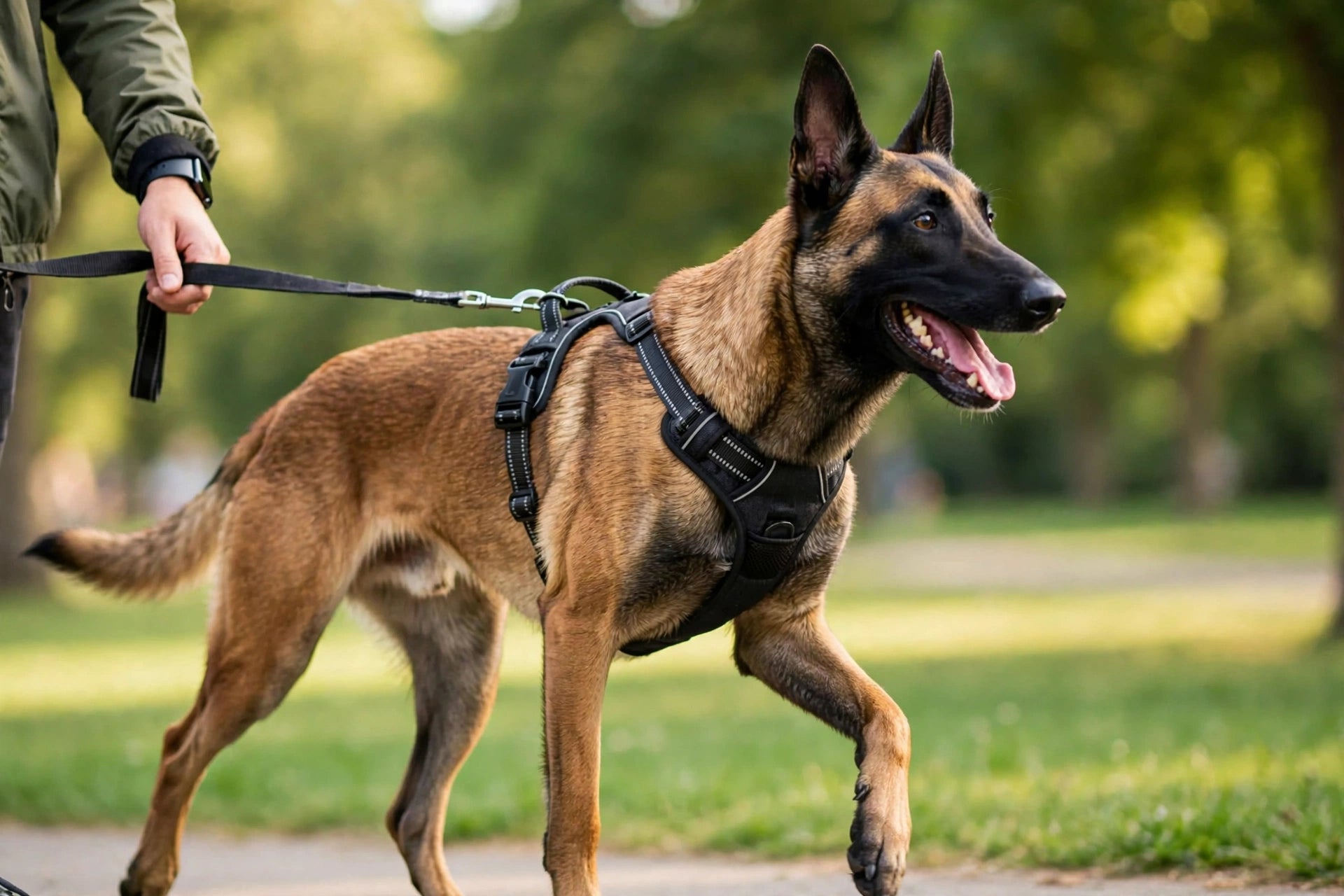 Harnais Chien Réglable Réfléchissant – Respirant Sans Traction S M L XL