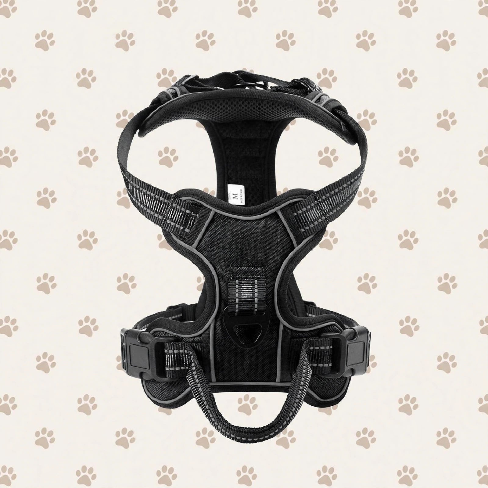 Harnais Chien Réglable Réfléchissant – Respirant Sans Traction S M L XL
