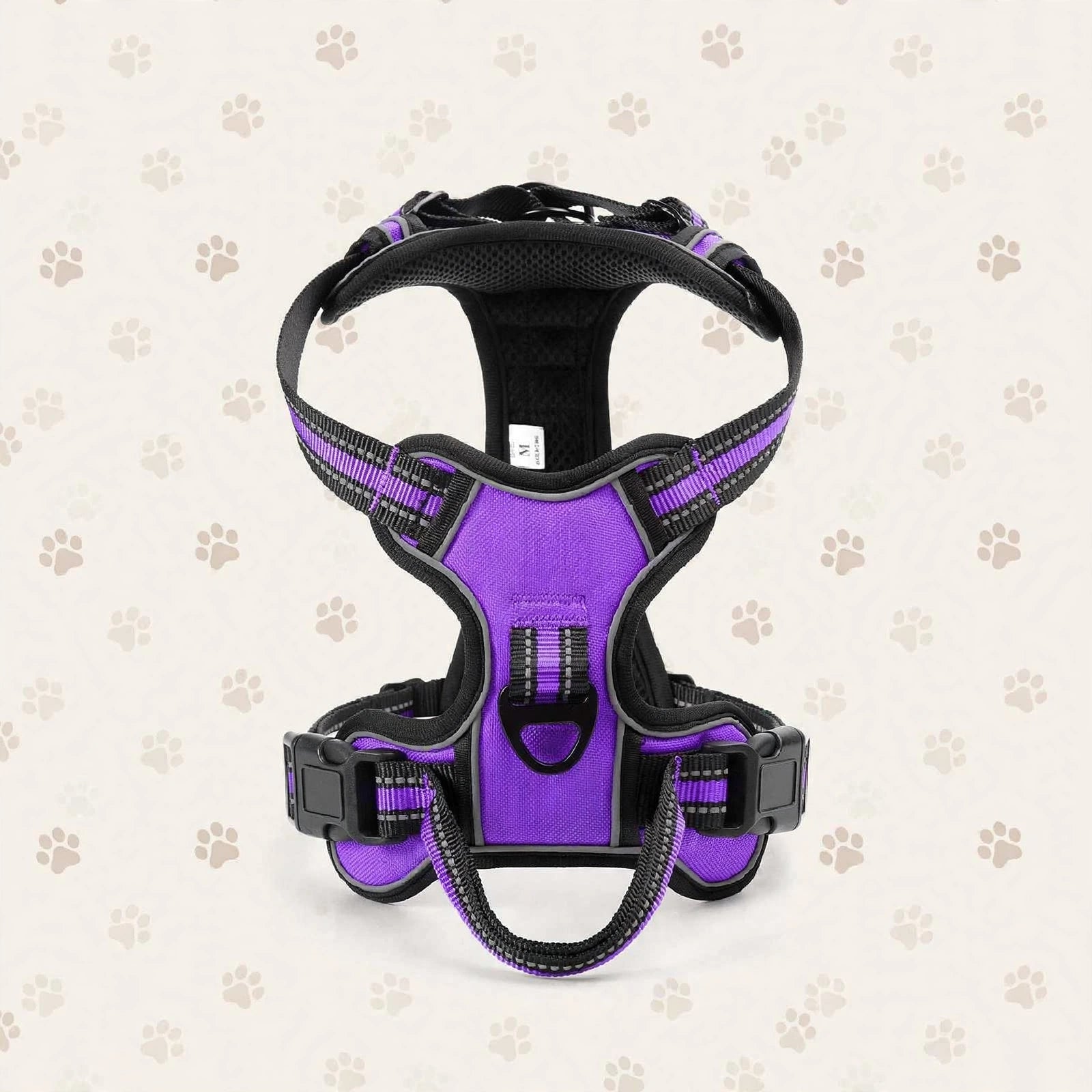 Harnais Chien Réglable Réfléchissant – Respirant Sans Traction S M L XL