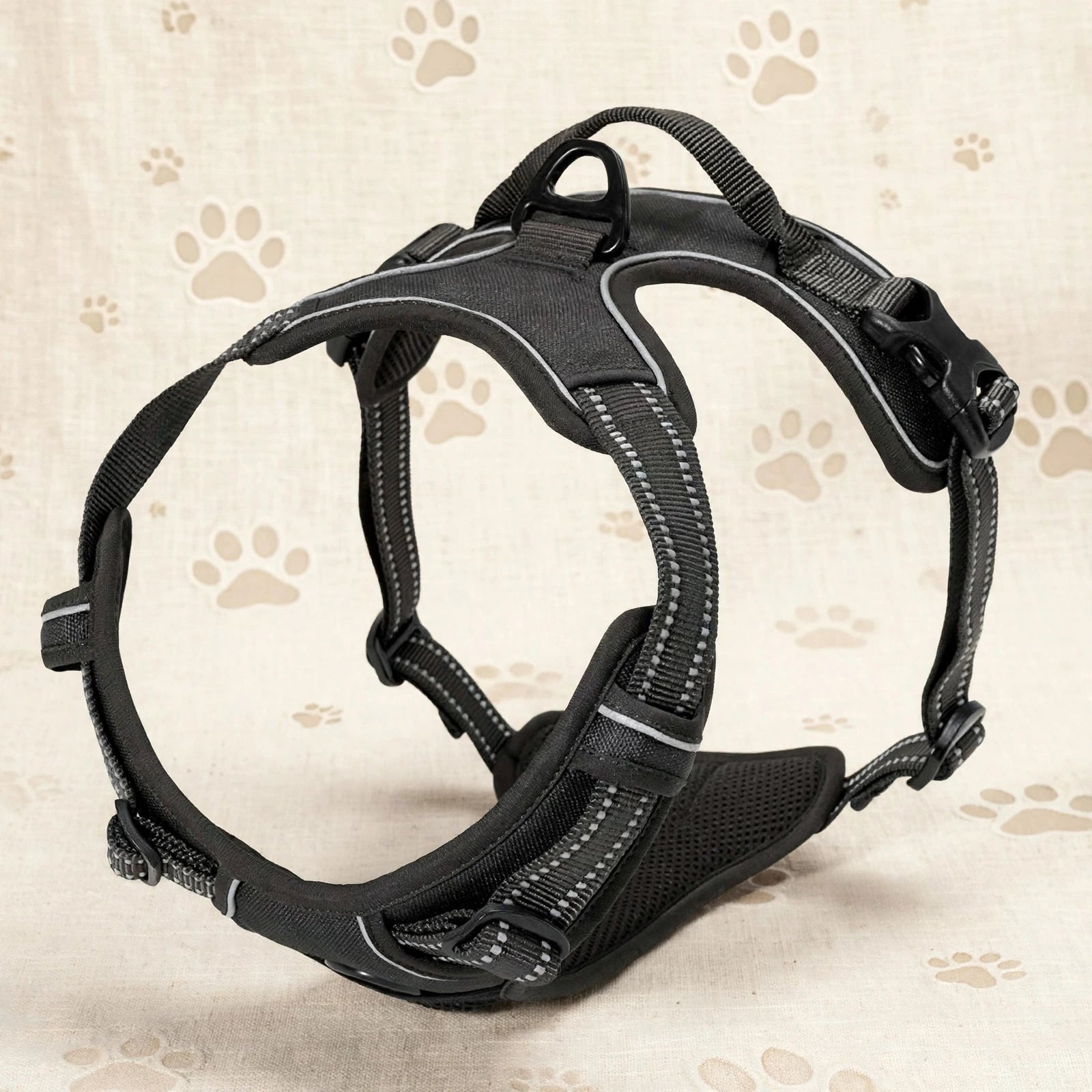 Harnais Chien Réglable Réfléchissant – Respirant Sans Traction S M L XL